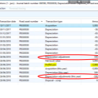 Reducing Balance - depreciation adjustment