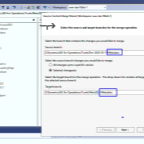 Merge Command Setup for Metadata folder from source to target