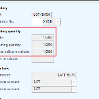 Item Qty mismatch in Sales and Inventory transactions