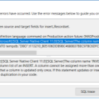 Query insert recordset giving an error about inserting multiple